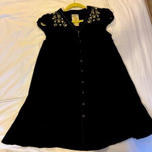 Anthropologie embroidery dress